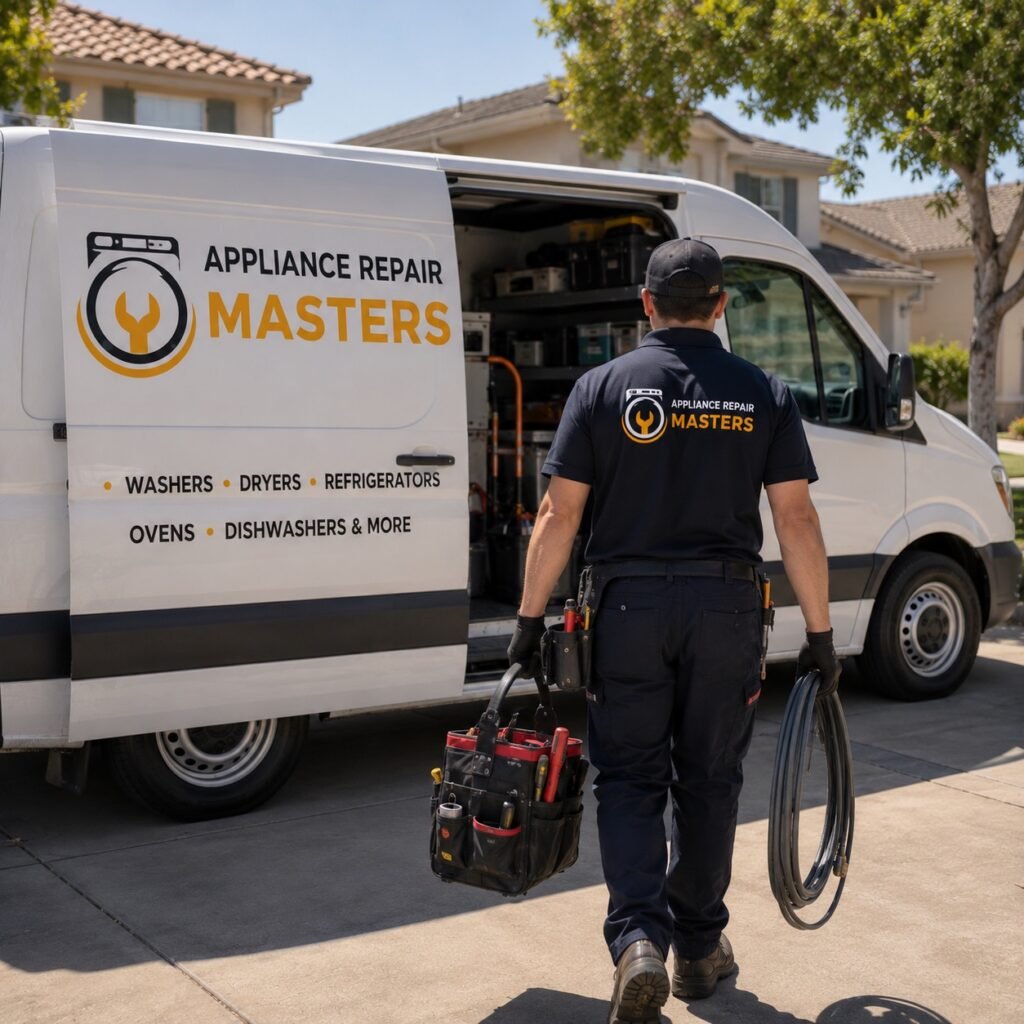 The Appliance Repair Masters dryer service team