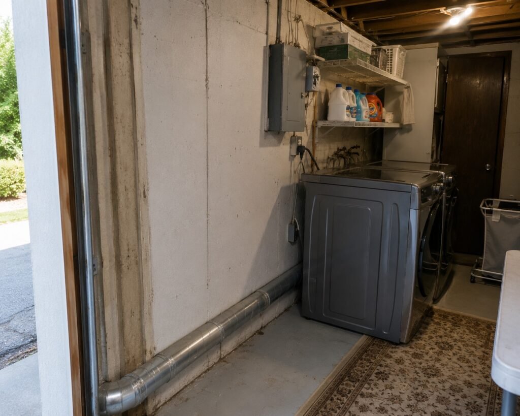 Dryer vent cleaning in a Fort Lauderdale home